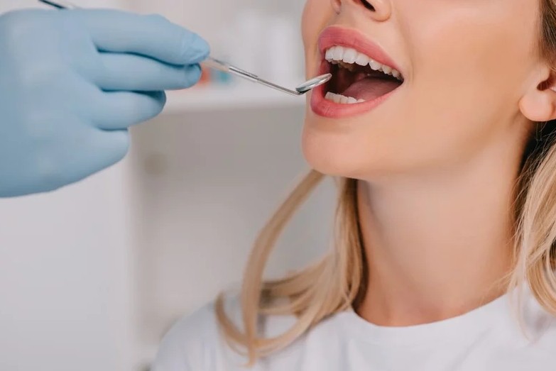 Paciente despues de una limpieza